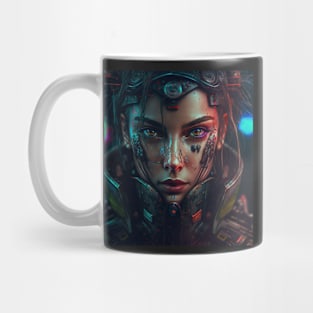 Post Apocalypse Series Lady Goldeye Mug